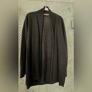 LOFT Black Cardigan Sweater